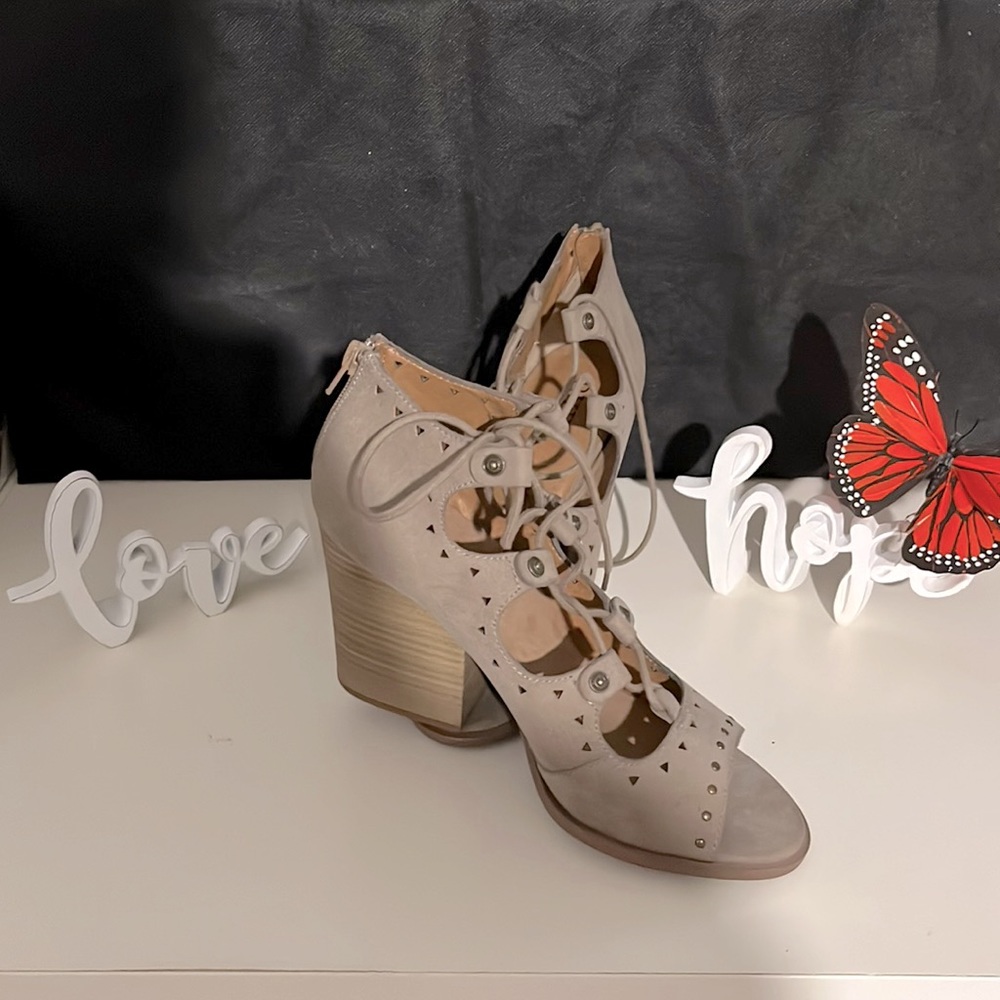 BKE platform heels, wedges